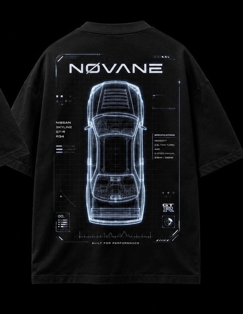 NØVANE R34 // Holographic Performance Tee